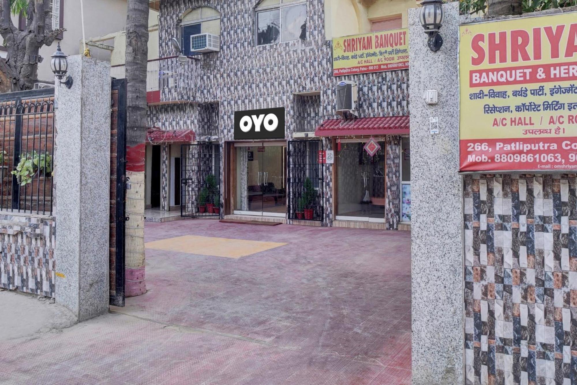 Super Hotel O Om Shriyam Banquet And Heritage Patna  Buitenkant foto
